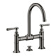hansgrohe Zwei-Griff-Waschtischarmatur 220 Axor Montreux A 175mm, m H-Gr, ZugstAblGar, po bla vc-1