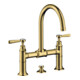 hansgrohe Zwei-Griff-Waschtischarmatur 220 Axor Montreux A 175mm, m H-Gr, ZugstAblGar, po gol opt-1