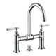 hansgrohe Zwei-Griff-Waschtischarmatur 220 Axor Montreux A 175mm, m Hebelgr., Zugst.Abl.Gar., chr-1
