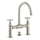 hansgrohe Zwei-Griff-Waschtischarmatur 220 Axor Montreux A 175mm, m Kreuz, ZugstAblGar, b ni.-1