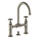 hansgrohe Zwei-Griff-Waschtischarmatur 220 Axor Montreux A 175mm, m Kreuz, ZugstAblGar, ED-1