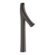 hansgrohe Zwei-Griff-Waschtischarmatur 240 Axor Starck Organic A 124mm, unver Abl.garn, brush. bla vc-1