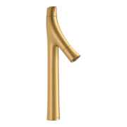 hansgrohe Zwei-Griff-Waschtischarmatur 240 Axor Starck Organic A 124mm, unver Abl.garn, brush. br