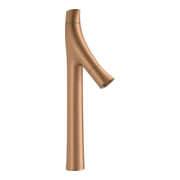 hansgrohe Zwei-Griff-Waschtischarmatur 240 Axor Starck Organic A 124mm, unver Abl.garn, brush. bron