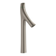 hansgrohe Zwei-Griff-Waschtischarmatur 240 Axor Starck Organic A 124mm, unver Abl.garn, Edelstahl-Optik