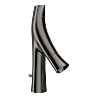 hansgrohe Zwei-Griff-Waschtischarmatur 80 Axor Starck Organic A 116mm, m Zugst.Abl.Gar., pol. bla vc