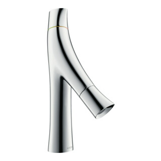 hansgrohe Zwei-Griff-Waschtischarmatur 80 Axor Starck Organic Ausl. 116mm, unverschließ Abl.garn, chr