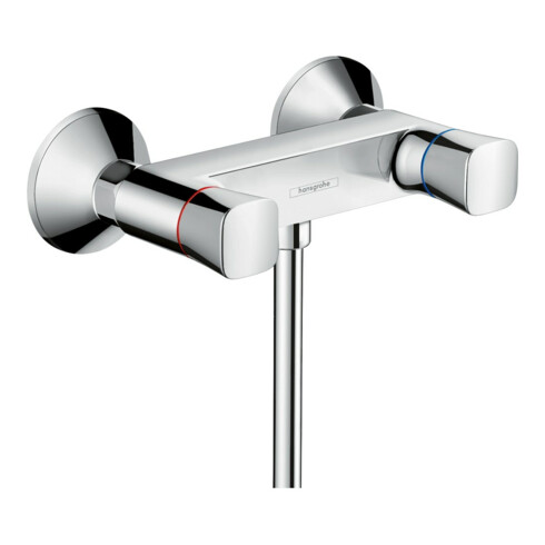 hansgrohe Zweigriff-Brause-Armatur Logis AP, 1 Verbraucher, chrom