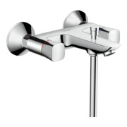hansgrohe Zweigriff-Wannen-Armatur Logis AP, 2 Verbraucher, chrom-1