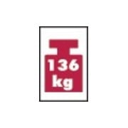 Harnais MAS 90 3 points, 85 mm dos p. taille 48-56-2