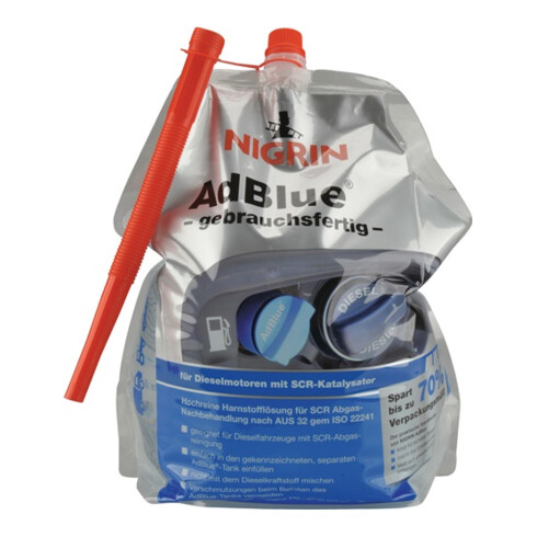 Harnstofflösung AdBlue® m.Einfüllhilfe 5l Btl.NIGRIN