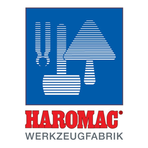 HAROMAC Fliesenfeile HM 150mm halbrund, SB