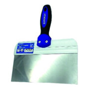 HAROMAC Spatule à enduire décorative 250 mm avec poignée souple et dos en alu