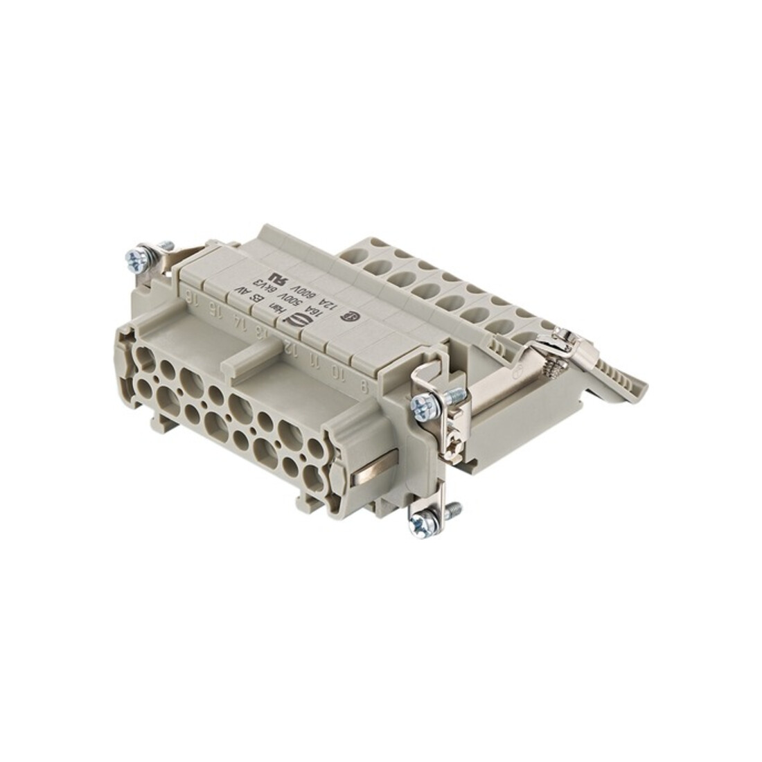 Harting Anschlußverteiler Käfigzugfeder,rechts 09330164739