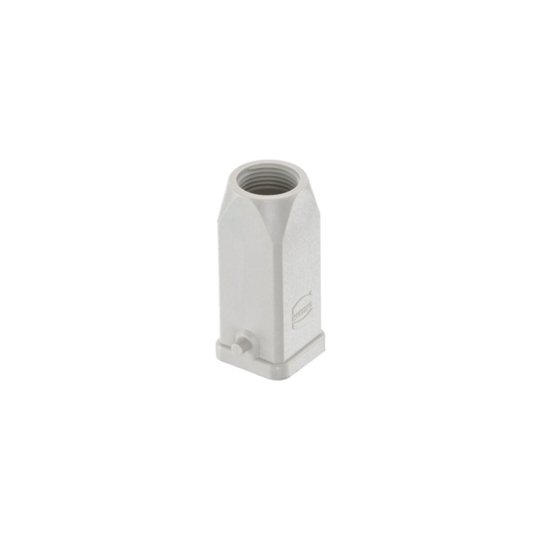 Harting Boîtier à collerette HAN 3-A-GG, gris 09200030420