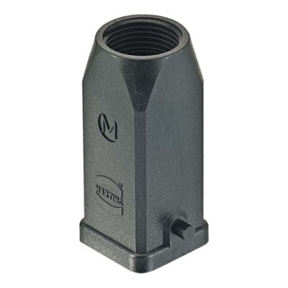 Harting Boîtier de douille noir, sans joint 19200030427