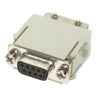 Harting Buchseneinsat D-Sub Stecker,9-pol. 09140093101