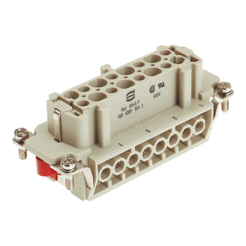 Harting Buchseneinsatz HAN 6 HVE-BU-S 09340062701