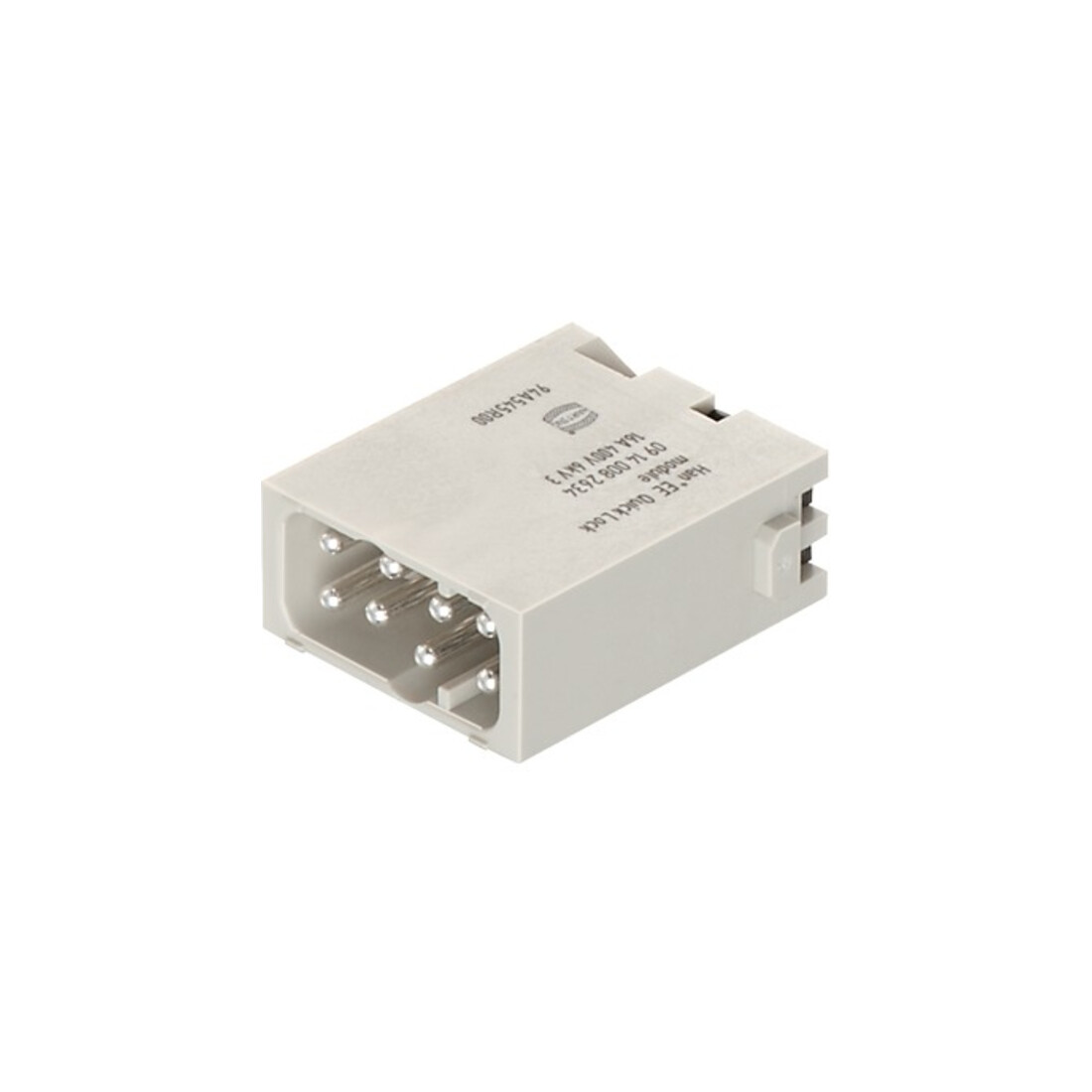 Harting Connecteur 1,5 mm², mâle 09140082634