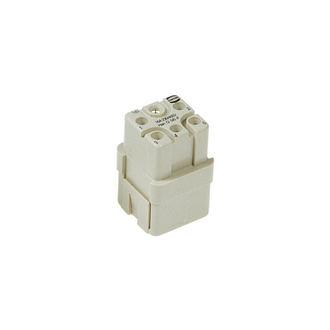Harting Connecteur femelle pour sertissage HanQ 5/0-F 09120053101