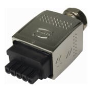 Harting Connecteur PP Power L MetPlug avec 09354330401-1