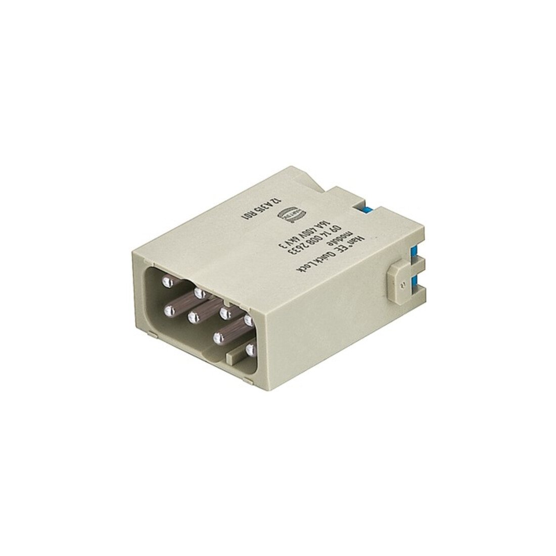 Harting Han EE Quick-Lock module male 09140082633