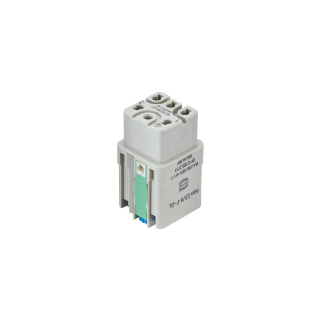 Harting Han Q 5/0 Insert female quick lock 09120052733