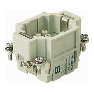 Harting Insert de broches 6B, 10p+PE, 16A, 500V 09320103001