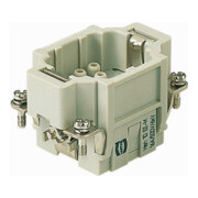 Harting Insert de broches 6B, 10p+PE, 16A, 500V 09320103001-1