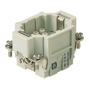 Harting Insert de broches 6B, 10p+PE, 16A, 500V 09320103001-3