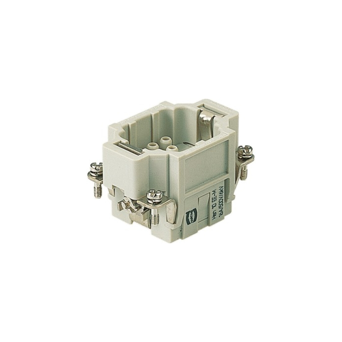 Harting Insert de broches 6B, 10p+PE, 16A, 500V 09320103001