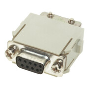 Harting Insert de connecteur D-Sub mâle, 9 pôles 09140093101-1
