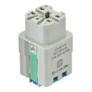 Harting Insert de connecteur Han 4A-F-QL 09200042733-1