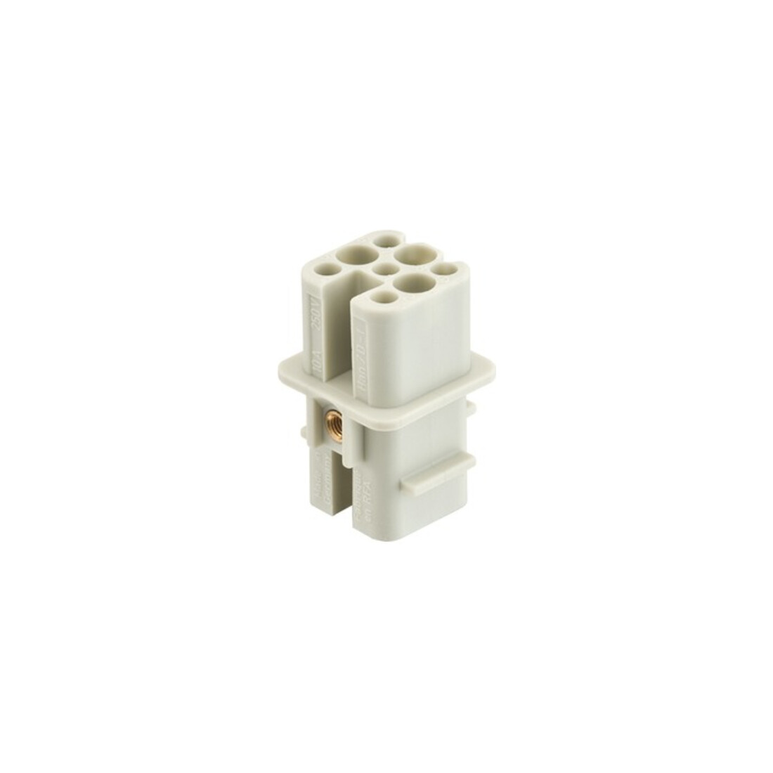 Harting Insert de connecteur pour sertissage 09210073131