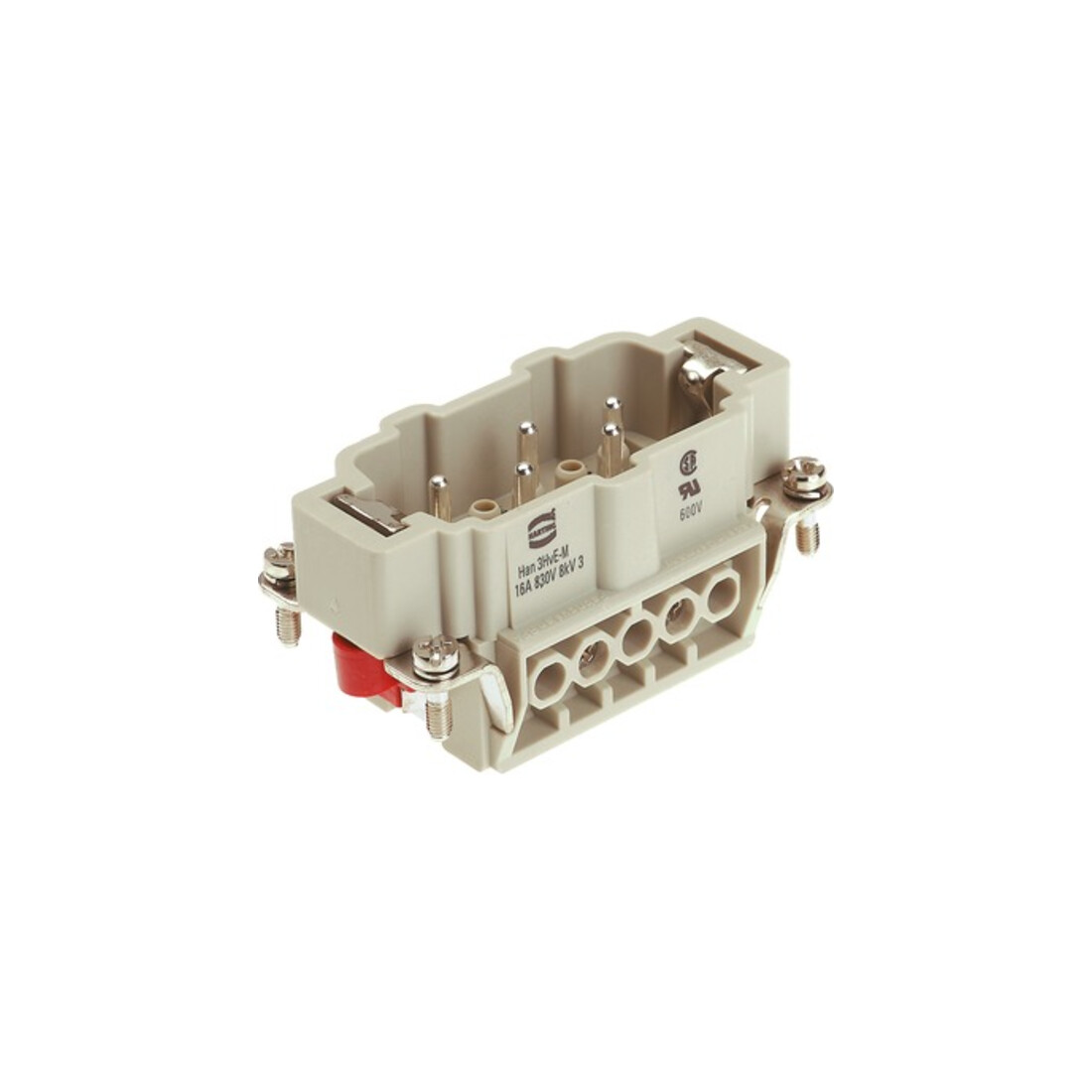 Harting Insert de contact 6p pour contact à broche 09340032601
