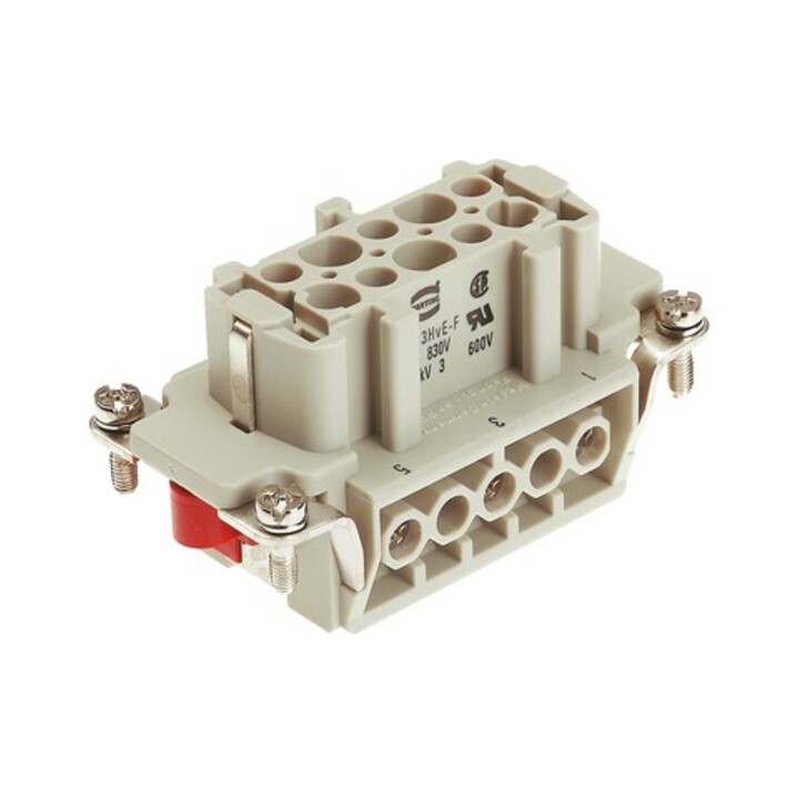 Harting Insert de contact 6p pour contact femelle 09340032701