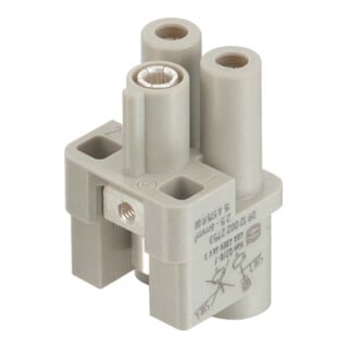 Harting Insert de prise Han Q 2/0 2,5-6 mm² 09120022753