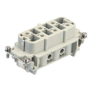 Harting Schraubanschluss Han 6HsB-Buchsenein. 09310062701