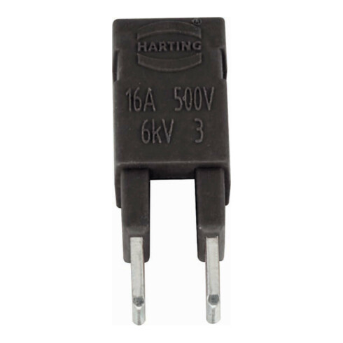 Harting Steckbrücken 2x schwarz 09330009822