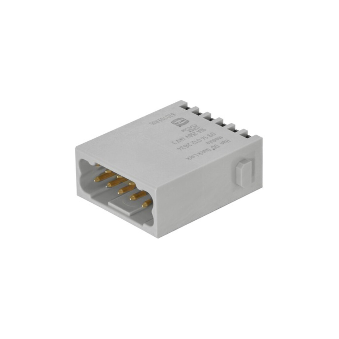 Harting Steckverbinder männlich 09140122634