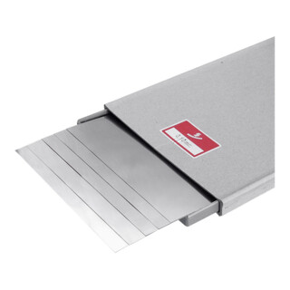 HASBERG Set di 5 fogli 150 x 500mm, inossidabile, Spessore: 1mm