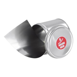 HASBERG Voelerband op rol 100 mmx5 m, Roestvrij, Dikte: 0,2 mm