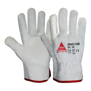 Hase Sicherheitshandschuhe Driver-Combi aus Nappaleder