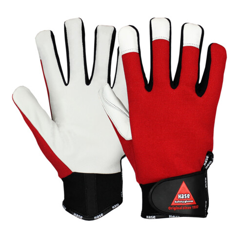 Hase Arbeitshandschuhe Power Grip III Ziegennappaleder