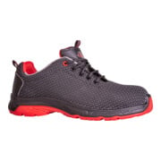Hase Sicherheitshalbschuhe S3 Bilbao schwarz-rot-1
