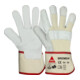 Hase BREMEN, gants de travail en cuir de bovin grainé-1