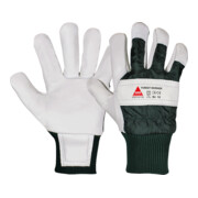 Hase Gants de travail Forest Worker en cuir de vachette pleine fleur-1