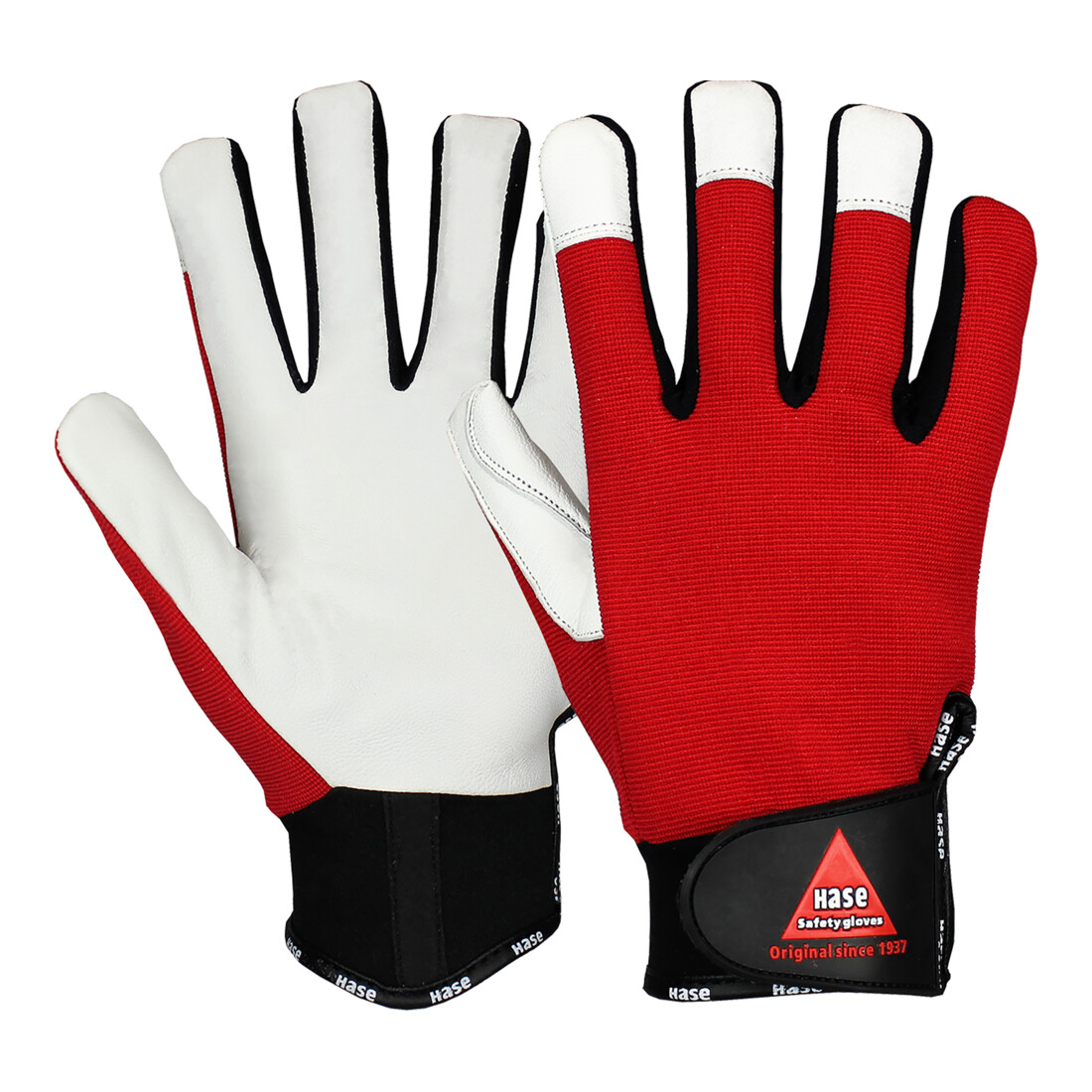 Hase Gants de travail Power Grip III Taille 9, cuir nappa de chèvre