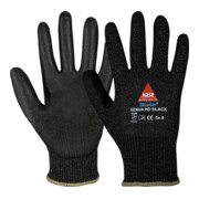 Hase Genua Hd Black Schnittschutzhandschuh aus Sinomac® Hybridgarn Größe 10-1