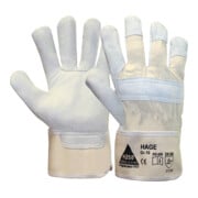 Hase Hage Gants de travail en cuir pleine fleur Taille 8